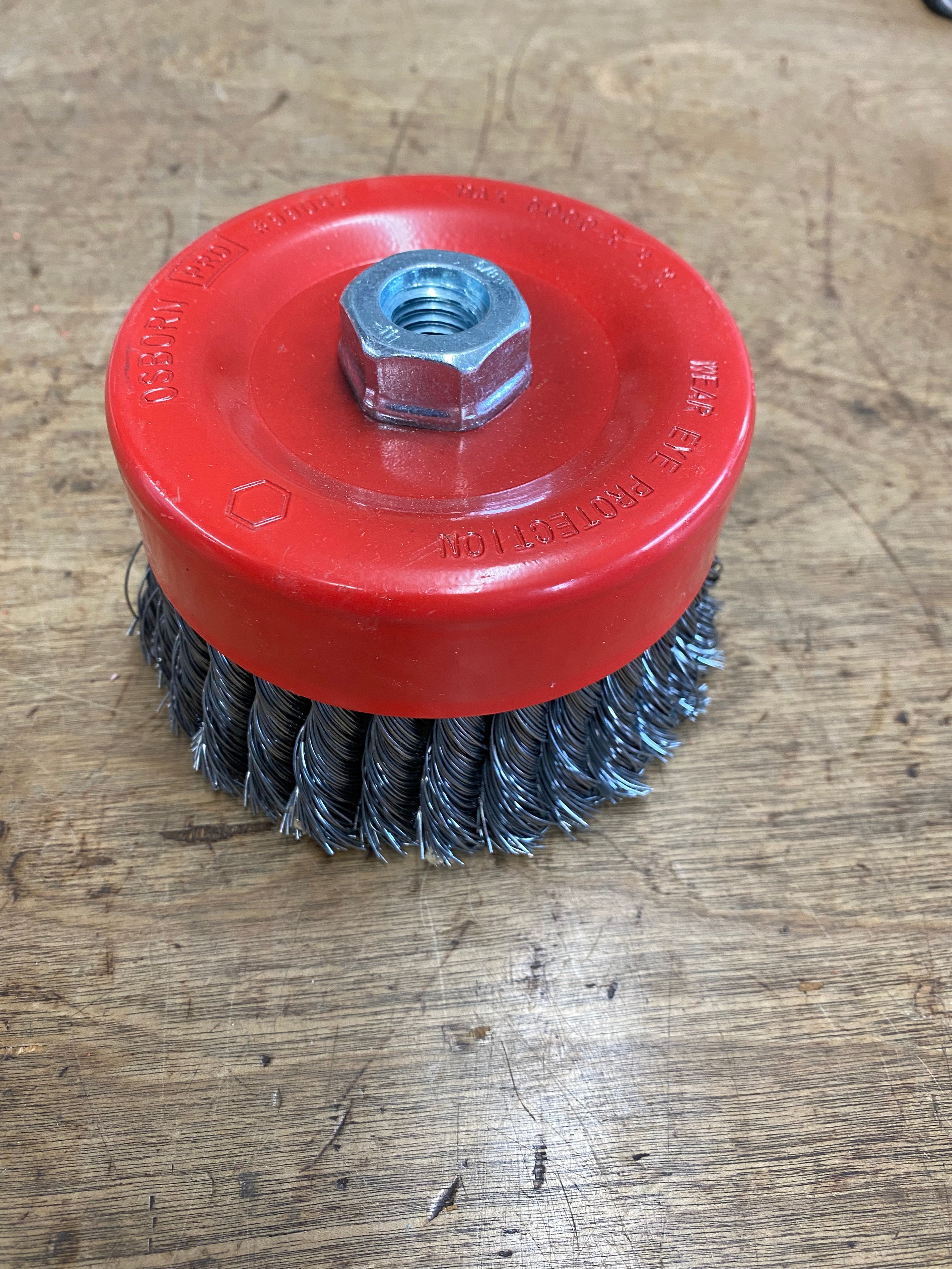 4 wire wheel cup